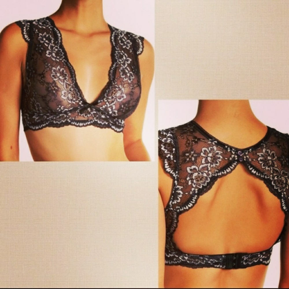 NEW! SAM EDELMAN LACE BRALETTE